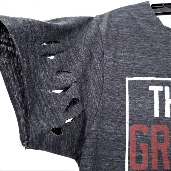 Muhammad Ali The Greatest TShirt DIY Altered Shred - Picture 4 of 7